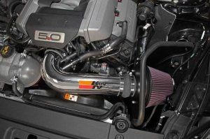 Ford Mustang Performance Air Intake - K&N Engineering - Typhoon - `15-`27